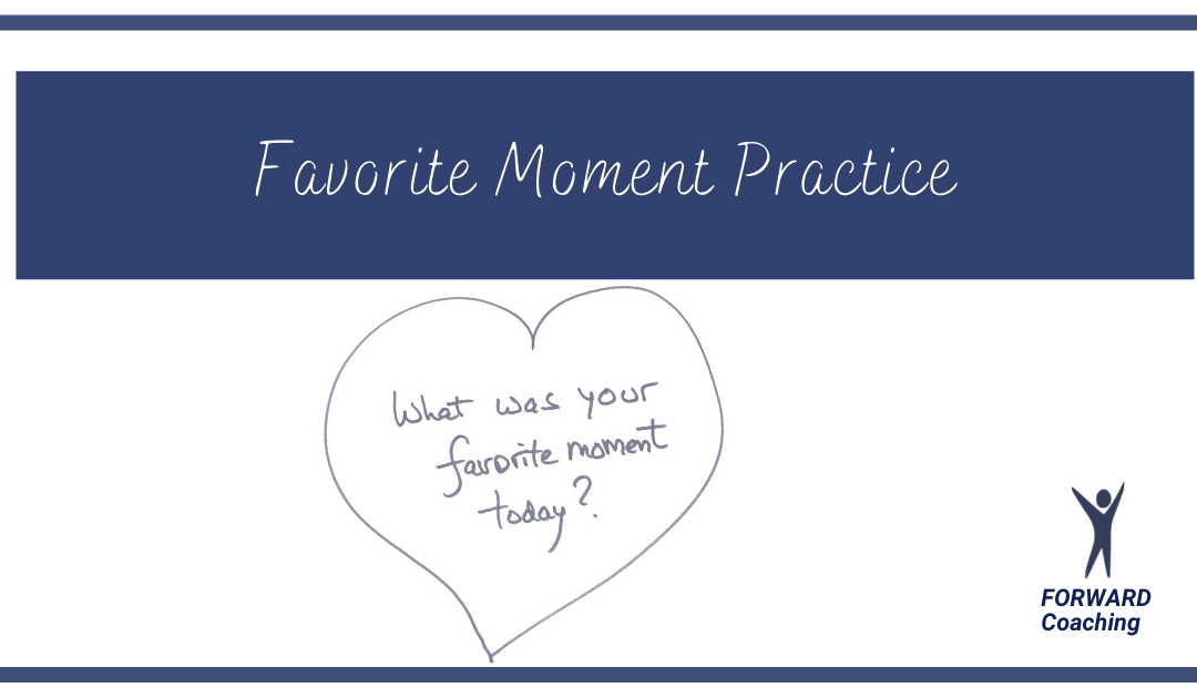 Noticing favorite moments